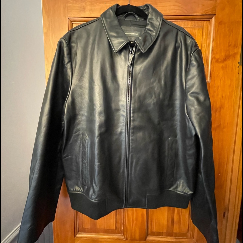 Banana Republic Genuine Leather Jacket